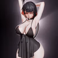 Ellen Joe Statue | Zenless Zone Zero Fanart von Rushzilla SFW,NSFW 3d printed statue,3d printed,3d printed figure,Zenless Zone Zero Statue,Ellen Joe Statue,nsfw statue
