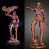 Statue Kassandra | Assassin's Creed Fan art par Momoji3d SFW,NSFW 3d printed statue,3d printed,nsfw statue,3d printed figure,Kassandra Statue,Assassin's Creed Statue