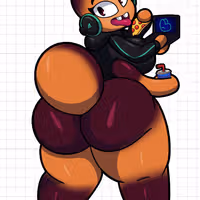 Ms. Tarantula Sticker | The Dad Guys Vinyl Sticker SFW furry sticker,sfw sticker,stickers,Ms. Tarantula sticker,The Dad Guys sticker