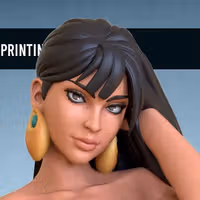 Chel Statue | The Road to Eldorado Fanart von OXO3D SFW,NSFW 3d printed,3d printed statue,nsfw statue,3d printed figure,Chel statue,The Road to Eldorado statue