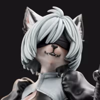 Figura 2B NieR Furry | NieR: Automata fanart autorstwa Anyonensfw SFW,NSFW,Futa 3d printed statue,3d printed,nsfw statue,3d printed figure,2B NieR statue,NieR: Automata statue,furry statue,futa statue,futa figurines,futanari figurines,futanari statue