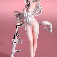 Statue Blanc | NIKKE Fan art par Nympha3D SFW,NSFW 3d printed statue,nsfw statue,Blanc statue,NIKKE statue,3d printed figure,3d printed