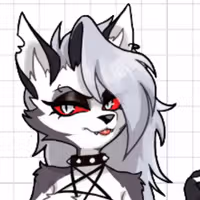 Loona v2 Sticker | Helluva Boss Vinyl Sticker SFW furry sticker,Helluva Boss sticker,sfw sticker,loona sticker,stickers