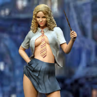 Statua Hermione Granger | Harry Potter Fan art di Exclusive3dprints SFW,NSFW 3d printed statue,nsfw statue,3d printed,Hermione Granger statue,Harry Potter statue,3d printed figure