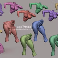 Gyaru Girl Statue | Original Fanart von Digital Dark SFW,NSFW,Futa 3d printed statue,3d printed,nsfw statue,futa statue,futa figurines,futanari figurines,futanari statue,3d printed figure,Gyaru Girl Statue ,original statue