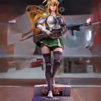 Rei Miyamoto Statue | Highschool of the Dead Fan Art by 3Dmoonn SFW,NSFW 3d printed,3d printed statue,Rei Miyamoto Statue,Highschool of the Dead statue,nsfw statue