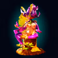 Figura Leafeon Eevee X Mismagius | Pokemon Fanart autorstwa Officer Rhu SFW,NSFW,Futa 3d printed,Leafeon X Mismagius statue,futa statue,pokemon statue,furry statue,nsfw statue,futa figurines,futanari figurines,futanari statue