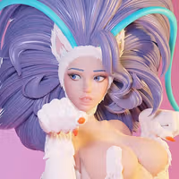 Felicia Statue | Darkstalkers Fan Art by E.S Monster SFW,NSFW 3d printed statue,3d printed,nsfw statue,3d printed figure,Felicia Statue,Darkstalkers Statue