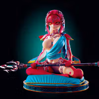 Mipha Aqua Statue | The Legend of Zelda Fan Art by Officer Rhu SFW,NSFW,Futa 3d printed,Mipha Aqua statue,The Legend of Zelda statue,3d printed figure,nsfw statue,futa statue,futa figurines,futanari figurines,futanari statue,furry statue