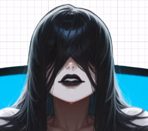 Yamamura Sadako Ghost Girl Sticker | The Ring Vinyl Sticker SFW The Ring,sfw sticker,Yamamura Sadako sticker,Ghost Girl stickers