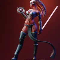 Darth Talon Statue | Star Wars Fanart von E.S Monster SFW,NSFW 3d printed statue,3d printed,nsfw statue,3d printed figure,Darth Talon Statue,Star Wars statue