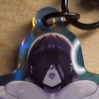 Yamamura Sadako Ghost Girl Keychain | The Ring Acrylic Keychain SFW Ghost Girl keychain,SFW keychain,Yamamura Sadako keychain,The Ring keychain