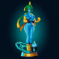 Suu Statue | Monster Musume Fan Art by Officer Rhu SFW,NSFW,Futa 3d printed statue,3d printed,nsfw statue,futa statue,Suu Statue,Monster Musume Statue,futa figurines,futanari figurines,futanari statue