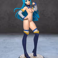 Aqua Statue | Konosuba Fan Art by Azerama SFW,NSFW 3d printed,3d printed statue,nsfw statue,Aqua statue,Konosuba statue