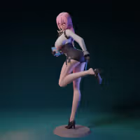 Figura Yanagi | Zenless Zone Zero Fanart autorstwa FunserviceSTL SFW,NSFW 3d printed statue,nsfw statue,Yanagi statue,Zenless Zone Zero statue,3d printed figure,3d printed