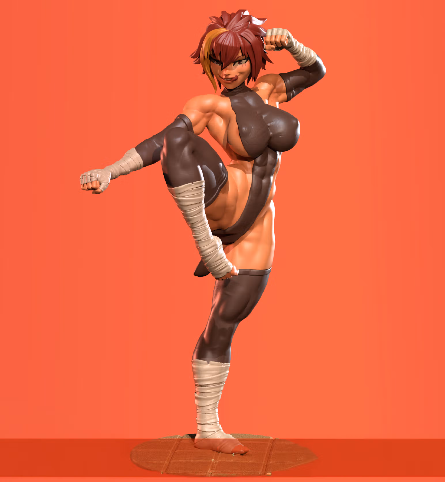 Marl Barrock Statue | Reincarnation Coliseum Fan Art by Freyas Fantasys SFW,NSFW,Futa 3d printed statue,3d printed,3d printed figure,Marl Barrock Statue,Reincarnation Coliseum Statue,nsfw statue,futa figurines,futanari figurines,futanari statue,futa statue