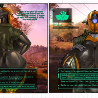 Two Assaultron Sticker | Fallout Vinyl Sticker SFW furry sticker,sfw sticker,stickers,fallout,assaultron