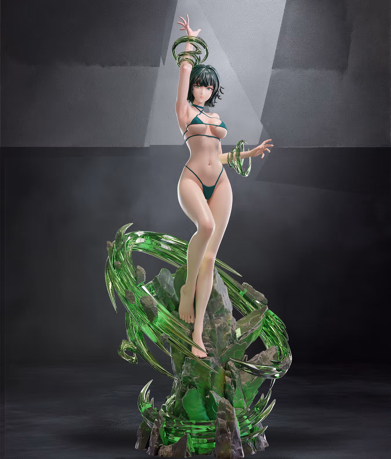Statue Fubuki | One-Punch Man Fan art par CW Studios SFW,NSFW 3d printed statue,One-Punch Man statue,3d printed,Fubuki Statue,3d printed figure,nsfw statue