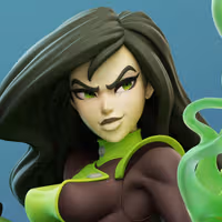 Shego Statue | Kim Possible Fanart von Dinamuuu3d SFW,NSFW 3d printed statue,3d printed,Kim Possible Statue ,3d printed figure,nsfw statue,Shego Statue