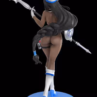 Figura Maiden Ice Rose | NIKKE Fanart autorstwa Sin3Dstudio SFW 3d printed statue,Maiden Ice Rose statue,NIKKE statue,3d printed figure,3d printed