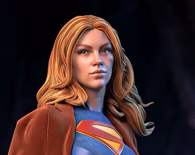Supergirl Woman of Tomorrow Statue | DC Fan Art by VX-Labs SFW,NSFW 3d printed,3d printed statue,nsfw statue,Supergirl statue,dc statue