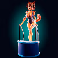 Statue Polt Kobold Monster Girl | Monster Musume Fan art par Officer Rhu SFW,NSFW,Futa 3d printed,Polt Kobold statue,futa statue,Monster Musume statue,furry statue,nsfw statue,futa figurines,futanari figurines,futanari statue