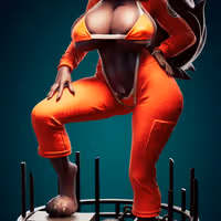 Statua Mal0 Furry | SCP Fan art di Officer Rhu SFW,NSFW,Futa 3d printed statue,3d printed,3d printed figure,Mal0 Statue,SCP Statue,futa statue,futa figurines,futanari figurines,futanari statue,nsfw statue,furry statue