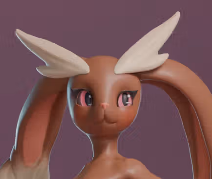 Lopunny Furry Statue | Pokemon Fan Art by NaughtyVault NSFW 3d printed,3d printed statue,Pokemon Statue ,Lopunny statue,nsfw statue,furry statue