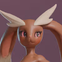 Lopunny Furry Statue | Pokemon Fanart von NaughtyVault NSFW 3d printed,3d printed statue,Pokemon Statue ,Lopunny statue,nsfw statue,furry statue