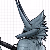 Dubmare Rifle Furry Sticker | Original Vinyl Sticker SFW sfw sticker,stickers,Dubmare Rifle sticker,original sticker,furry sticker