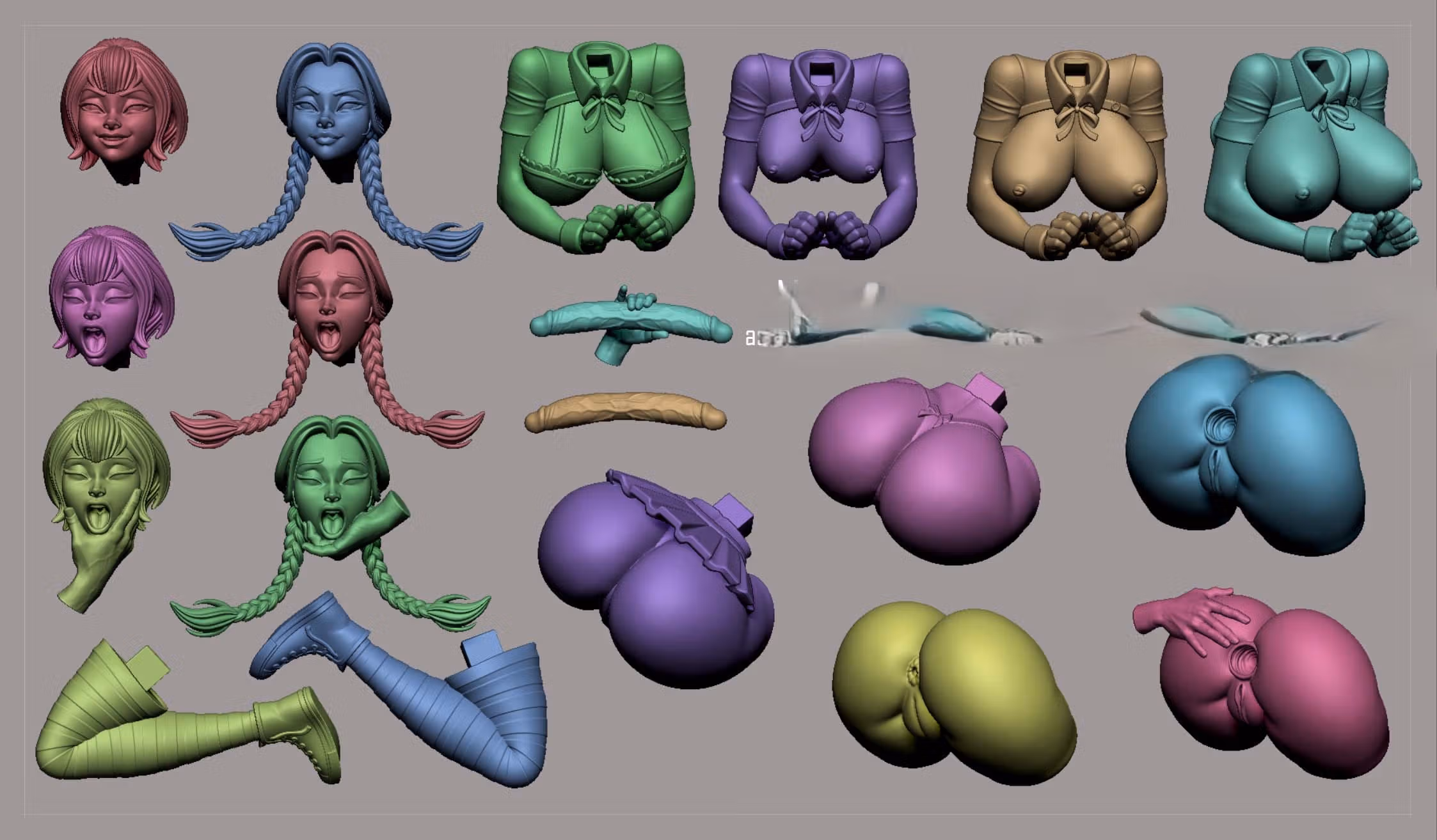 Figura Wednesday | The Addams Family Fanart autorstwa Digital Dark SFW,NSFW,Futa 3d printed statue,3d printed,nsfw statue,3d printed figure,Wednesday Statue,The Addams Family Statue,futa statue,futa figurines,futanari figurines,futanari statue