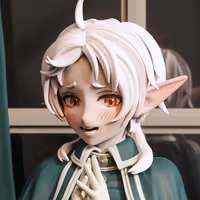 Sylphiette Statue | Mushoku Tensei Fan Art by Bulkamancer SFW 3d printed statue,3d printed,Sylphiette Statue,3d printed figure,Mushoku Tensei statue