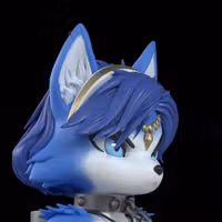 Statue Krystal | Star Fox Fan art par GeneralButa SFW,NSFW 3d printed statue,3d printed,furry statue,3d printed nsfw,nsfw statue,Krystal Statue,Star Fox