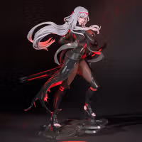 Estatua Scarlet Black Shadow | NIKKE Fan art por Nympha3D SFW,NSFW 3d printed statue,nsfw statue,Scarlet Black Shadow statue,NIKKE statue,3d printed figure,3d printed