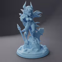 Barbarian Goblin Miniature | DnD Fan Art by Twin Goddess Miniatures SFW 3d printed,miniature,3d printed miniature,sfw miniature,Barbarian Goblin