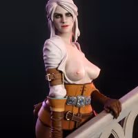 Ciri Statue | The Witcher Fan Art by TorridaMinis SFW,NSFW 3d printed,3d printed statue,nsfw statue,3d printed figure,Ciri Statue,The Witcher Statue