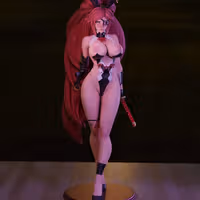 Estatua Baiken Bunny | Guilty Gear Fan art por Momoji3d SFW,NSFW 3d printed,3d printed statue,nsfw statue,Guilty Gear statue,Baiken Bunny statue
