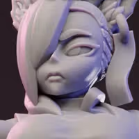Sword Master Tanuki Ninja Miniature | DnD Fan Art by Jigglystix SFW,NSFW 3d printed,miniature,dnd miniature,Sword Master Tanuki Ninja,3d printed miniature,nsfw miniature