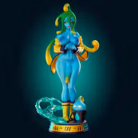 Suu Statue | Monster Musume Fan Art by Officer Rhu SFW,NSFW,Futa 3d printed statue,3d printed,nsfw statue,futa statue,Suu Statue,Monster Musume Statue,futa figurines,futanari figurines,futanari statue