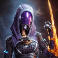 Tali Zorah Statue | Mass Effect Fan Art by Bulkamancer SFW 3d printed statue,3d printed,Tali Zorah Statue,3d printed figure,Mass Effect statue