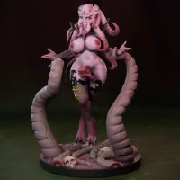 Mother of Mindflayers Statue | Baldur's Gate 3 Fanart von Jigglystix SFW,NSFW,Futa 3d printed statue,3d printed,nsfw statue,3d printed figure,futa statue,Mother of Mindflayers Statue,Baldur's Gate 3 Statue,futa figurines,futanari figurines,futanari statue