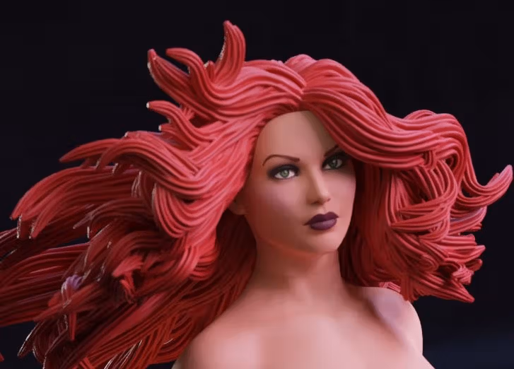 Statua Madelyne Pryor | X-Men97 Fan art di Abe3D SFW,NSFW 3d printed statue,nsfw statue,marvel statue,madelyne pryor statue,xmen97 statue,3d printed figure