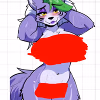 Roxanne Nsfw v2 Sticker | Five Nights at Freddy's Vinyl Sticker NSFW furry sticker,roxanne sticker,nsfw sticker,Nights at Freddy's,stickers