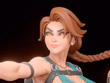 Figura Lara Croft | Tomb Raider Fanart autorstwa Digital Dark SFW,NSFW,Futa 3d printed statue,3d printed,Lara Croft statue,nsfw statue,futa statue,3d printed figure,tomb raider,futa figurines,futanari figurines,futanari statue