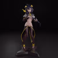 Magia Baiser v1 Statue | Gushing Over Magical Girls Fan Art by Gr8Tech SFW magia baiser statue,3d printed,gushing over magical girls,3d printed figure,3d printed statue,utena hiiragi statue