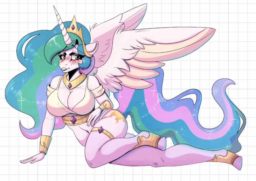 Naklejka Princess Celestia V4 Furry | My Little Pony Naklejka winylowa SFW furry sticker,sfw sticker,stickers,Princess Celestia,mlp sticker,My Little Pony sticker