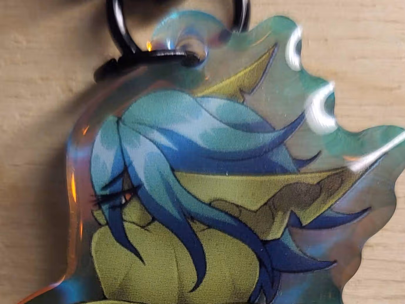 Goblin Girl Dat Ass v1 Keychain | Original Acrylic Keychain NSFW Goblin Girl keychain,furry keychain,original keychain,nsfw keychain