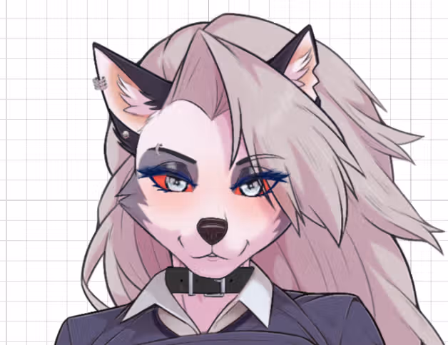 Loona v15 Sticker | Helluva Boss Vinyl Sticker NSFW loona nsfw,loona sticker,furry sticker,SFW stickers,Helluva Boss,NSFW stickers