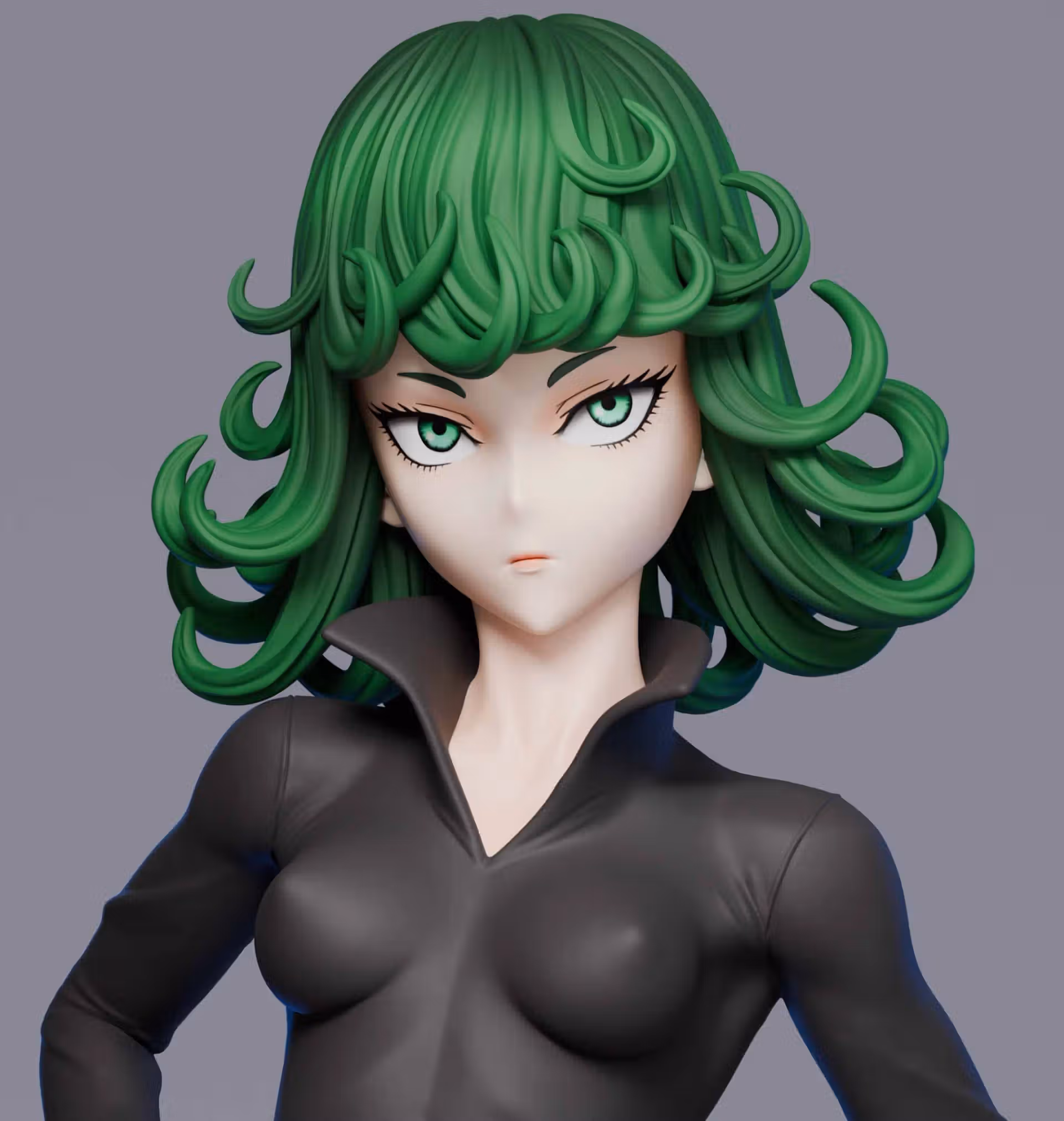 Tatsumaki Statue | One-Punch Man Fan Art by Abe3D SFW,NSFW 3d printed statue,Tatsumaki Statue,One-Punch Man statue,3d printed figure,3d printed,nsfw statue