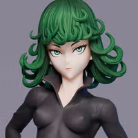 Tatsumaki Statue | One-Punch Man Fanart von Abe3D SFW,NSFW 3d printed statue,Tatsumaki Statue,One-Punch Man statue,3d printed figure,3d printed,nsfw statue